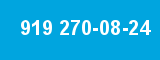 919 270-08-24 919 270-08-24